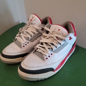 Jordan Retro 3 Fire Red